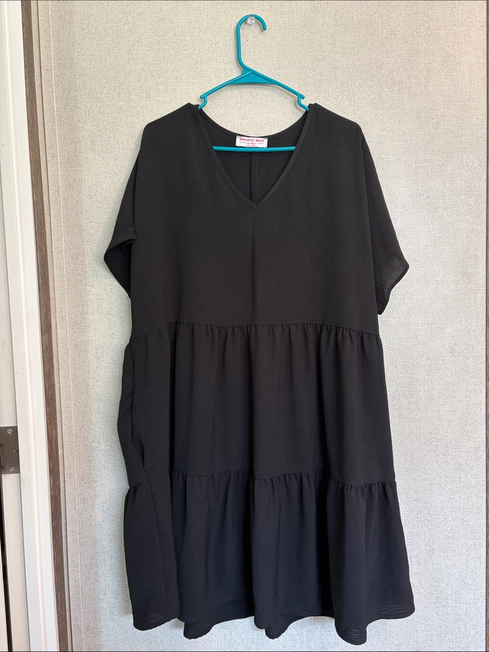 Black Tiered Dress